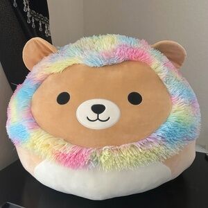 Squishmallows- Leonard the Rainbow Lion- 19”